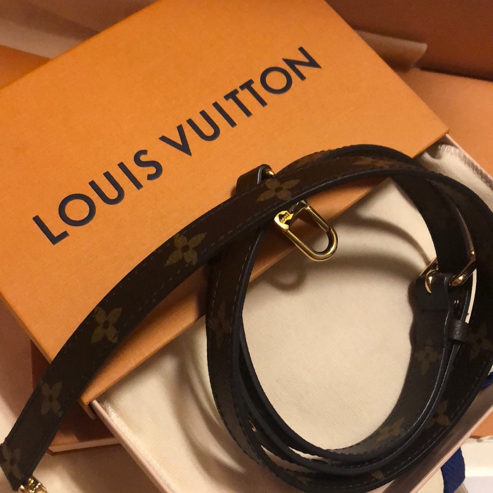 Louis Vuitton monogram strap